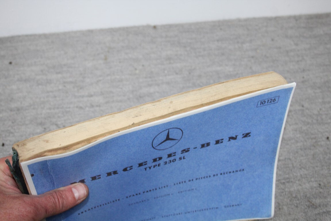 parts catalogus 230 SL (R113)