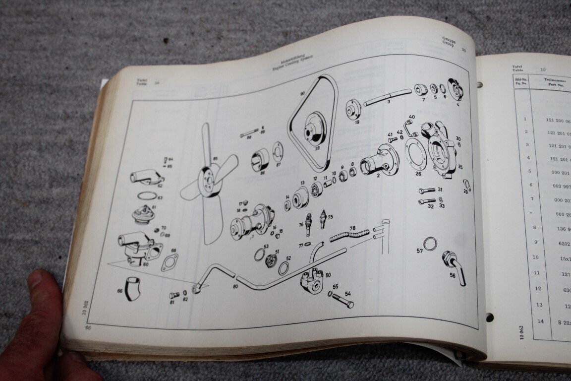 parts catalogus 230 SL (R113)