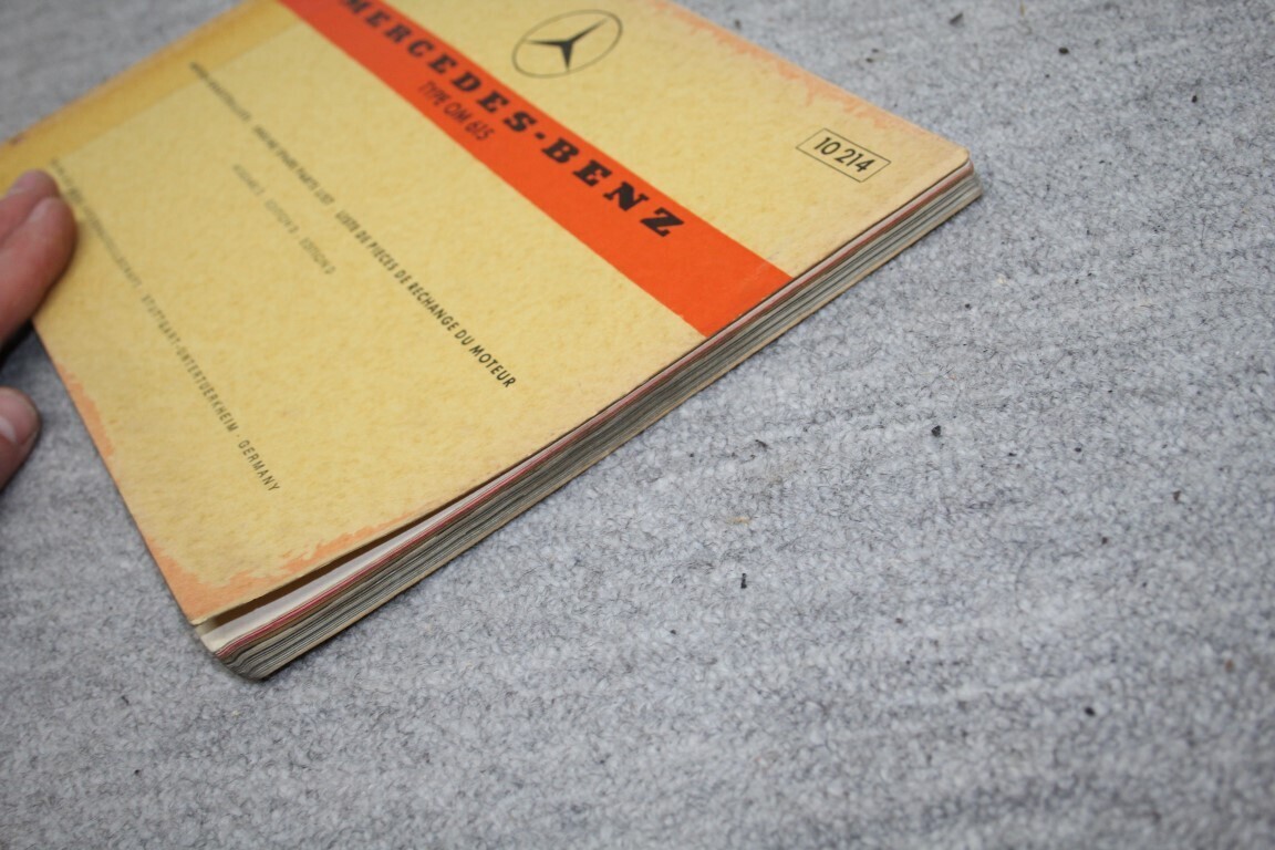 Parts catalogus OM615 motor (W115)