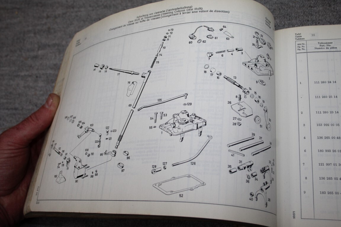 Parts catalogus 300SE (W112)