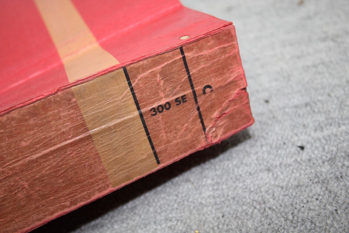 Parts catalogus 300SE (W112)