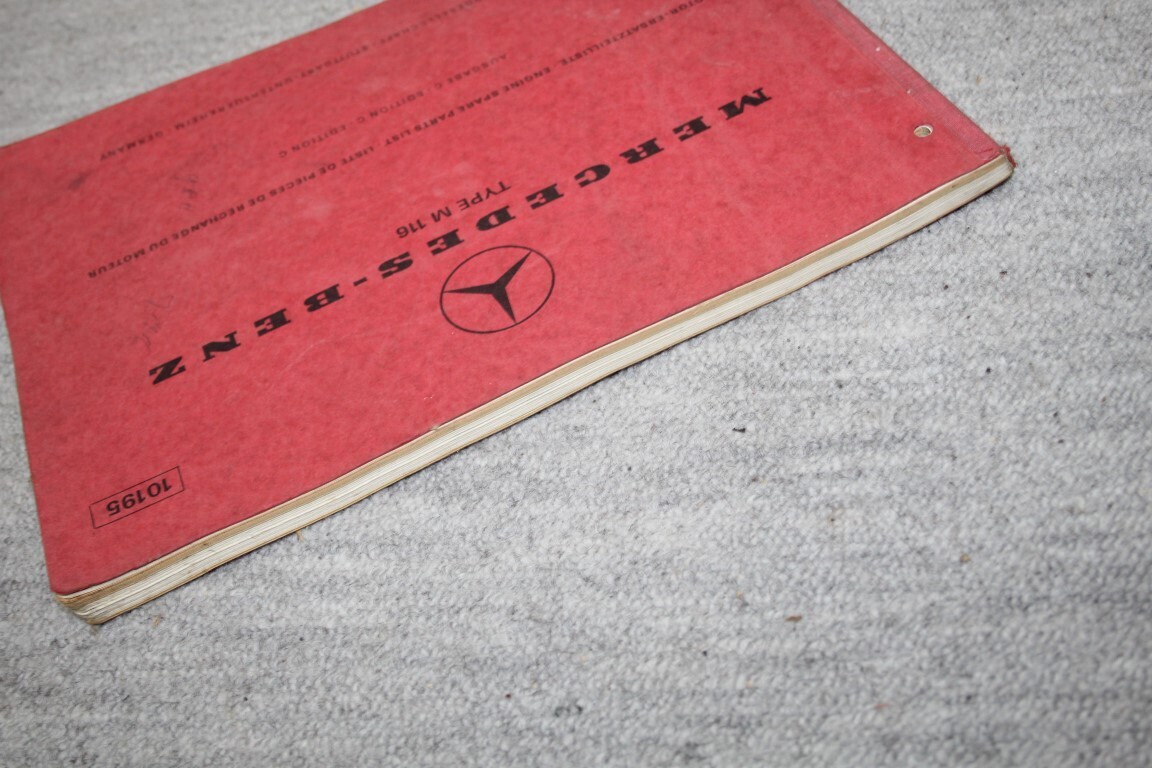 Parts catalogus M116 Motor