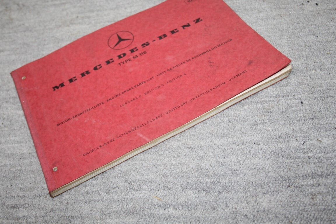 Parts catalogus M116 Motor