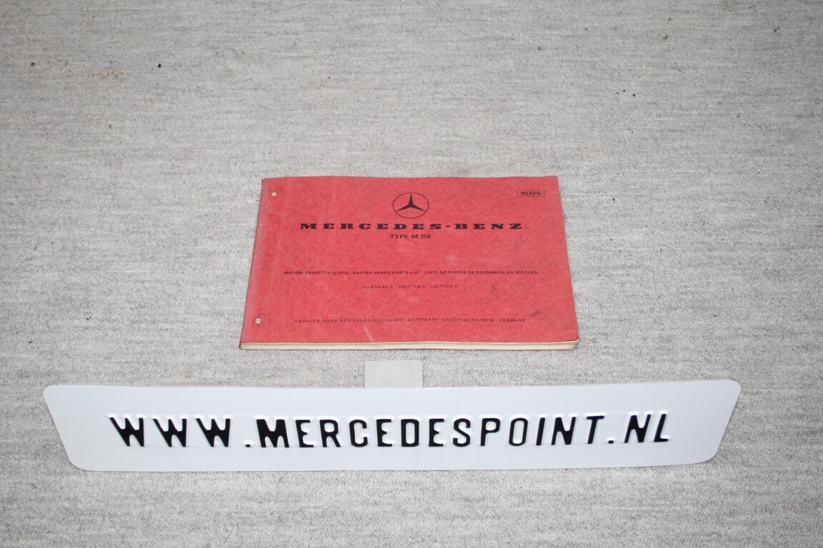 Parts catalogus M116 Motor