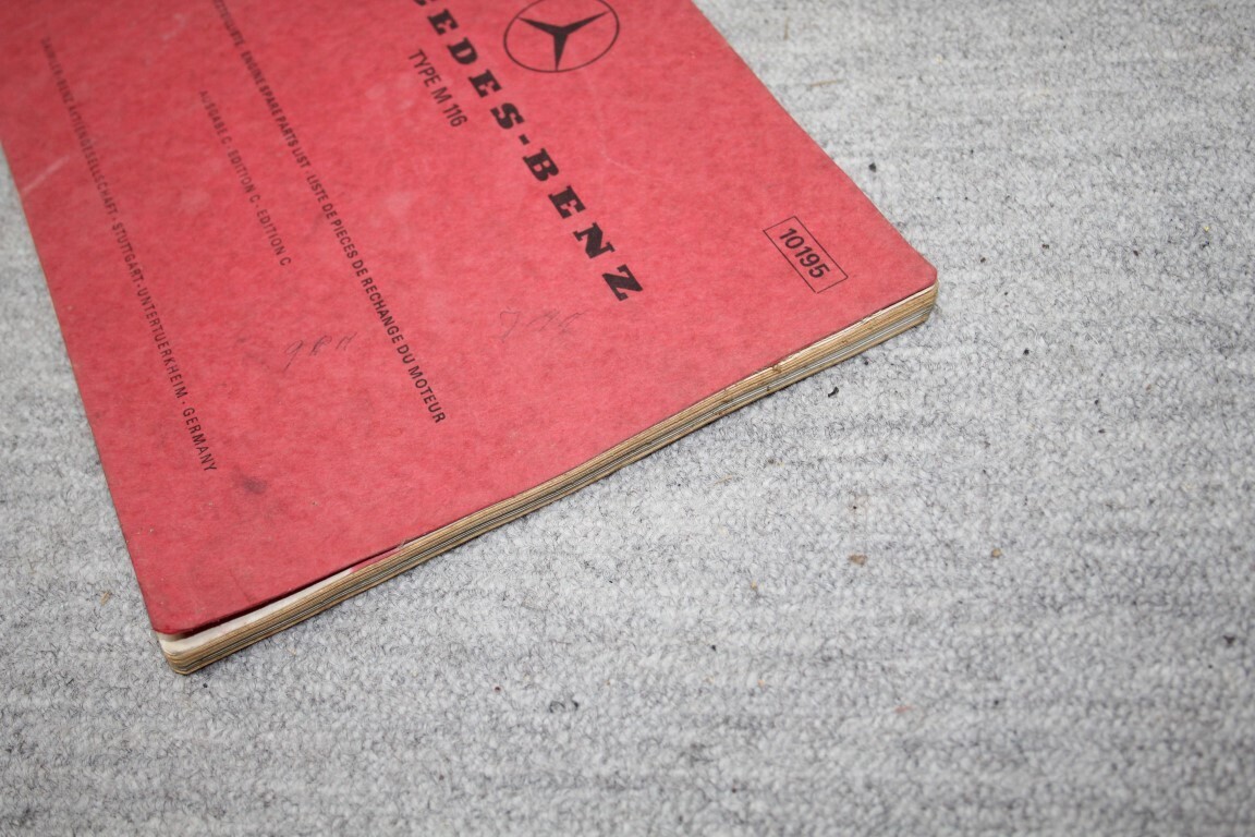 Parts catalogus M116 Motor