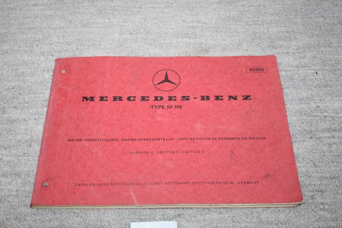 Parts catalogus M116 Motor