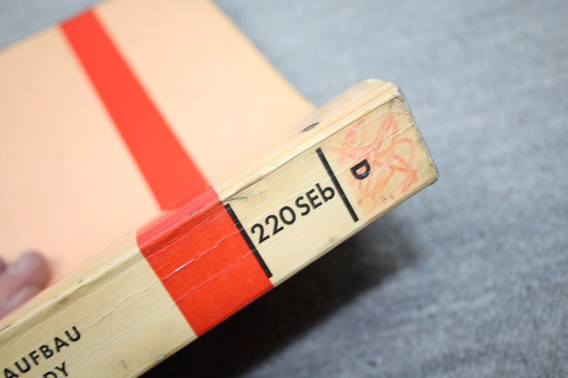 Parts catalogus 220SEb (W111)