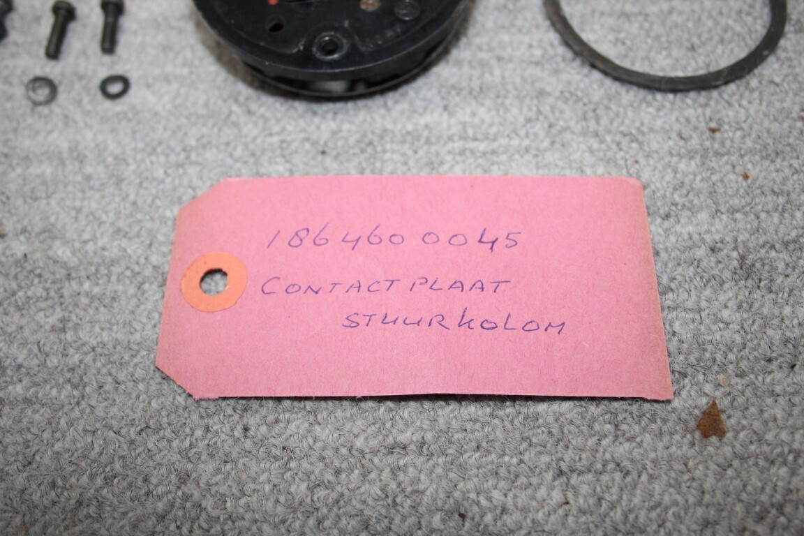 Contactplaat stuurkolom