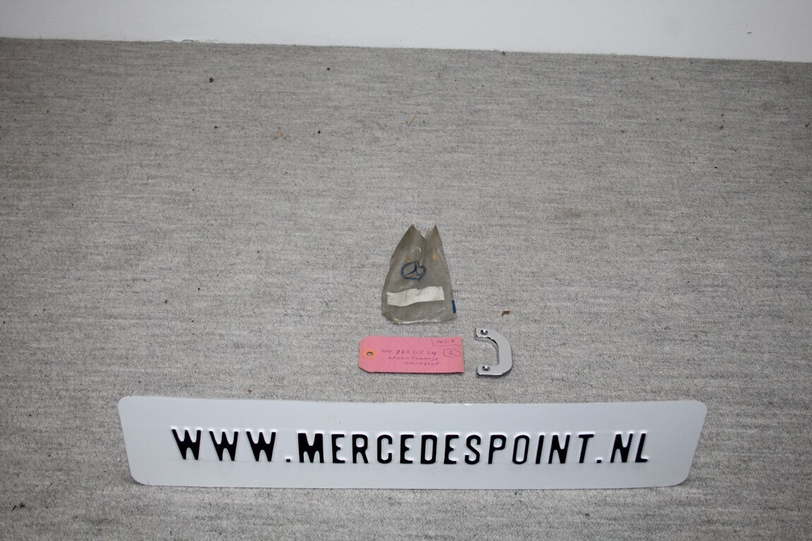 Afdekplaatje deurslot L Afdekplaatje deurslot L