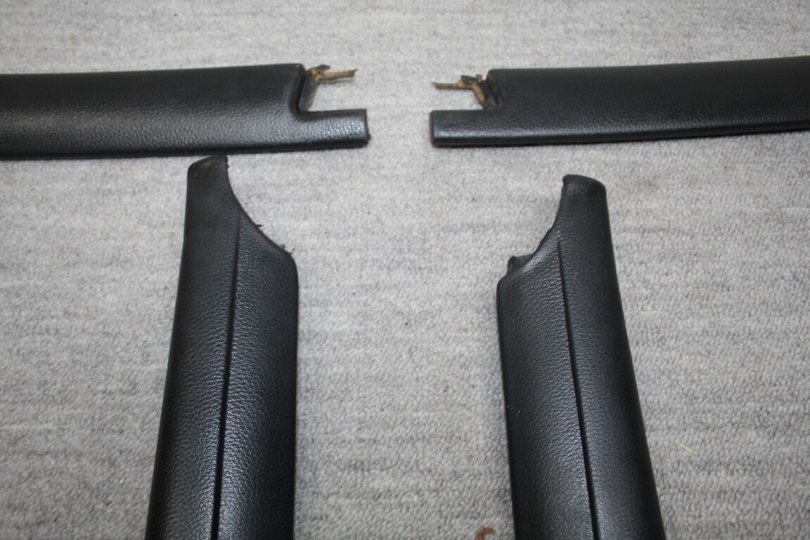 Lijsten set voorruit W114 Coupe