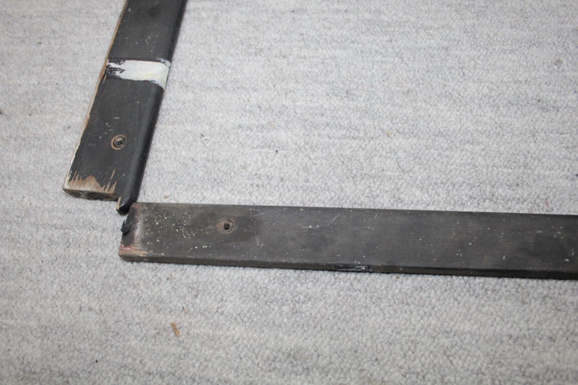 Lijsten set hout deur RV