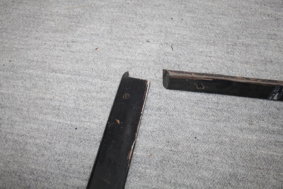 Lijsten set hout deur LA