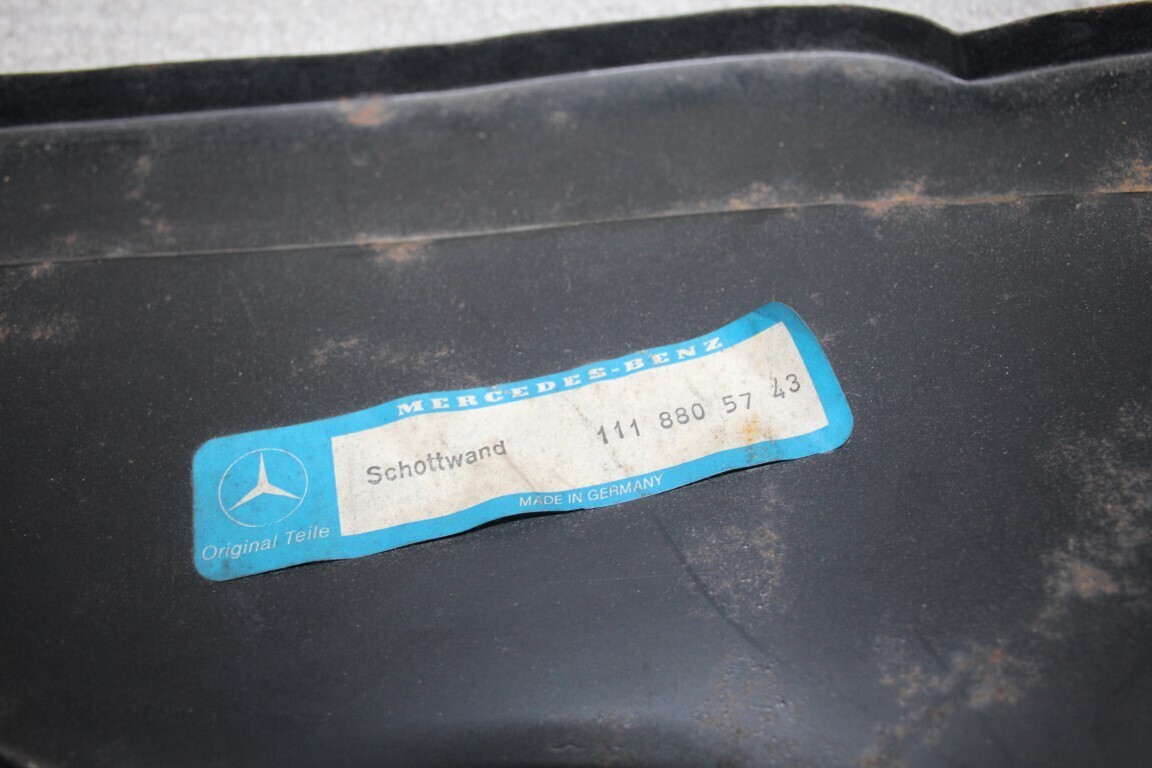 Spatlap voorscherm L (Coupe + Cabrio)