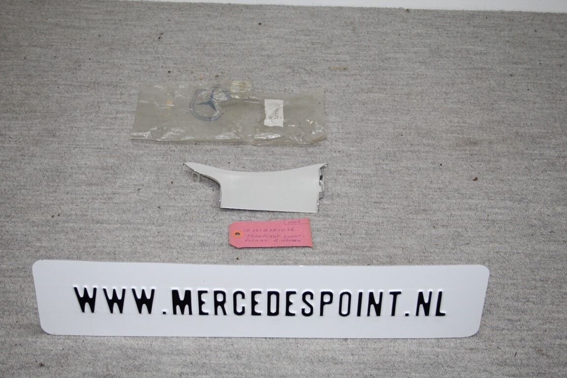 Trimplaat luchtkanaal R onder