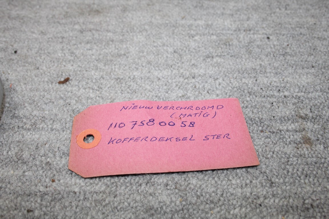 Kofferbak ster matig