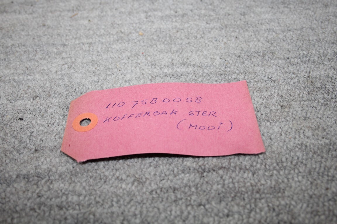 Kofferbak ster (mooie kwaliteit)