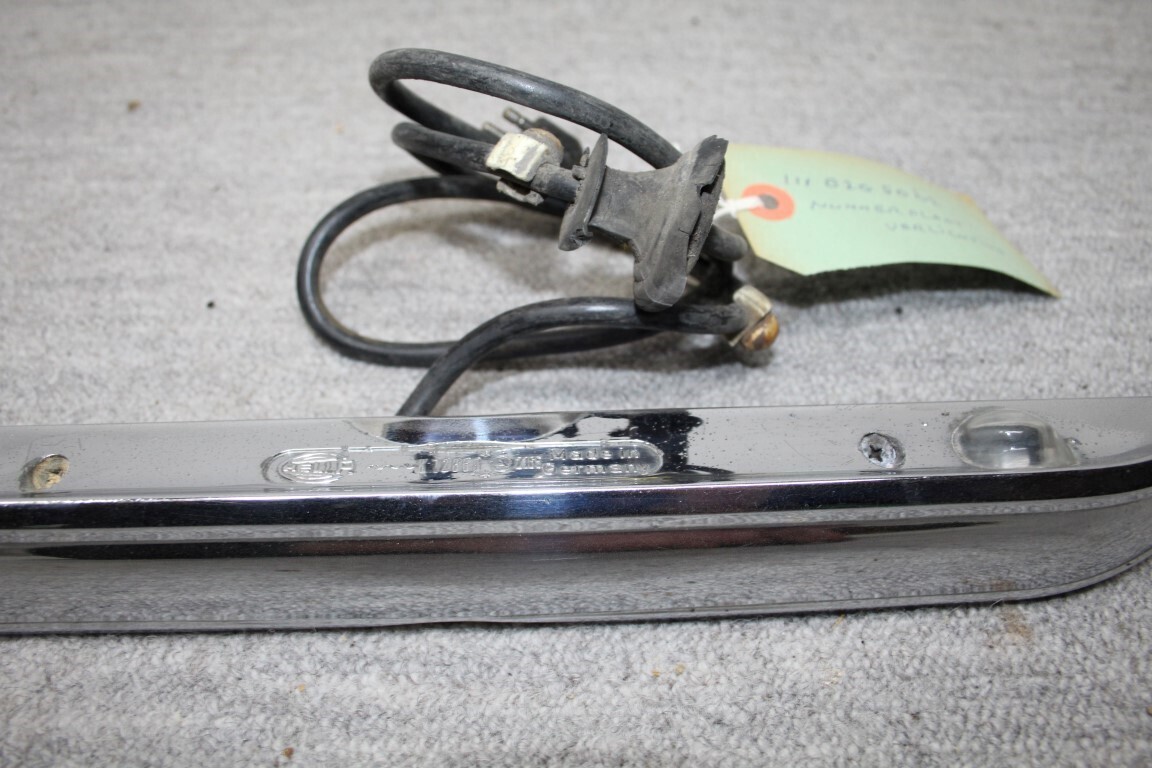 Nummerplaat verlichting