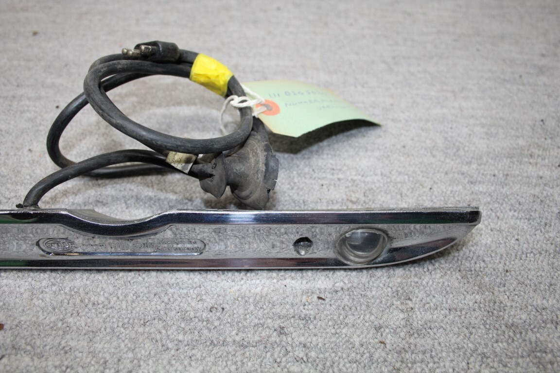 Nummerplaat verlichting