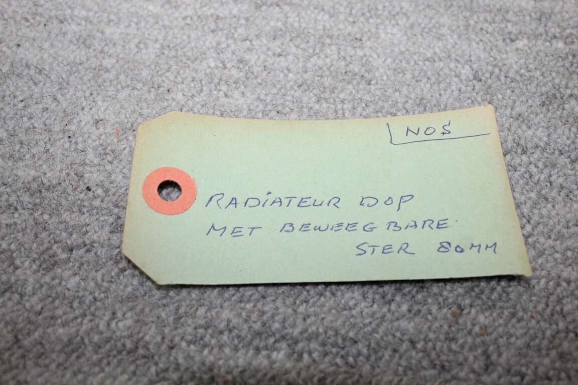 Radiateurdop met ster