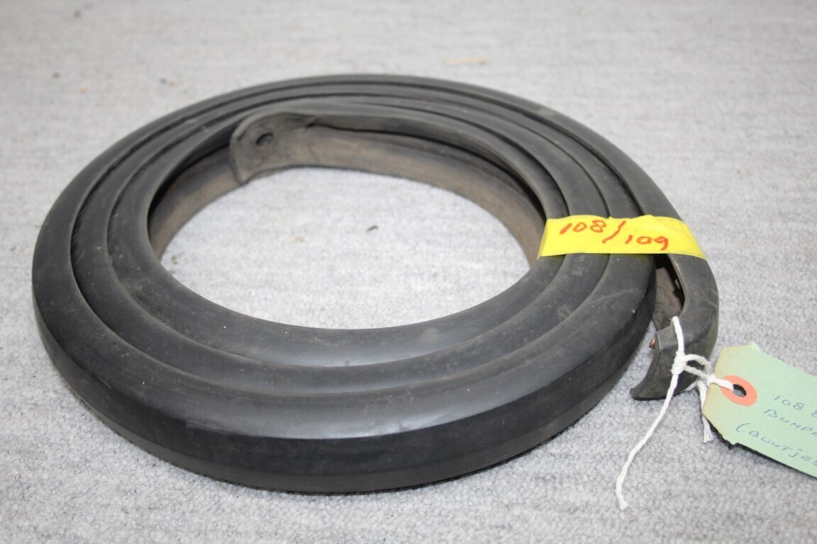 Bumper rubber achter