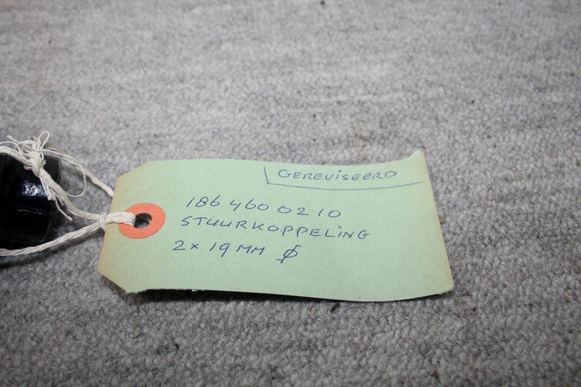 Stuurkoppeling gereviseerd