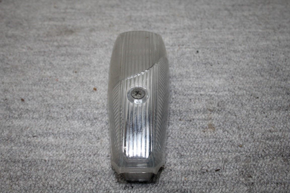 Knipperlichtglas wit links