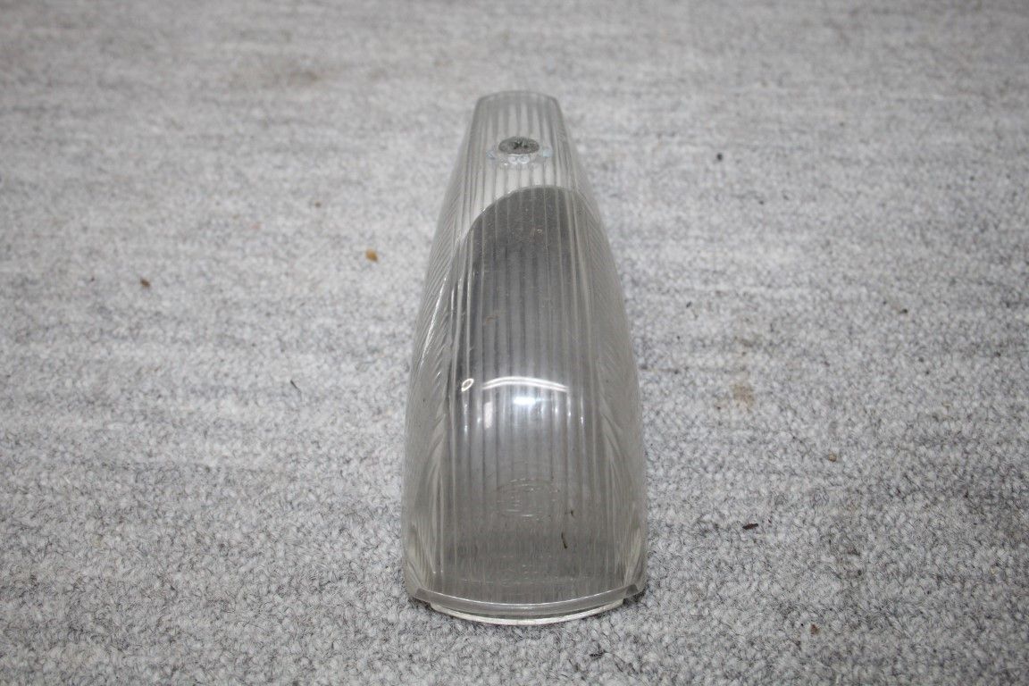 Knipperlichtglas wit links