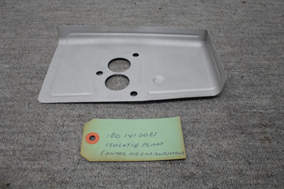 Lekplaat onder carburateur NOS