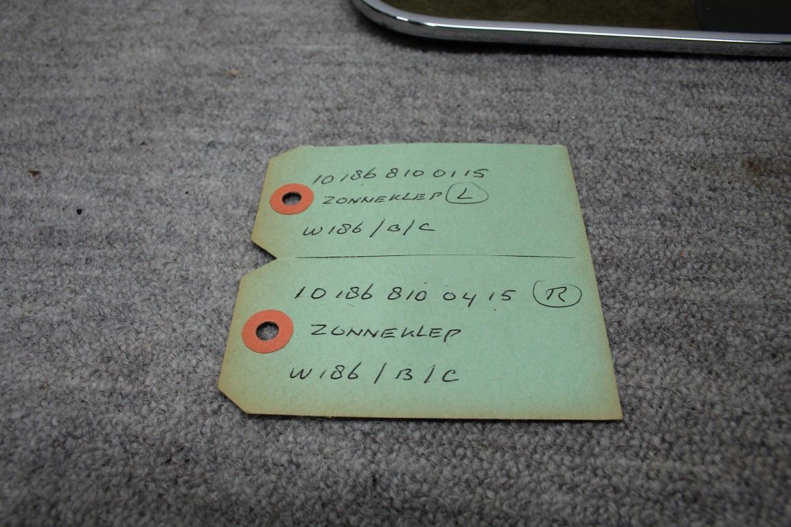 Set zonnekleppen Adenauer B,C