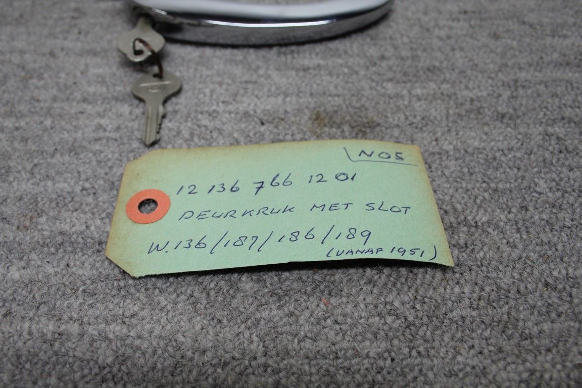 Deurkruk met sleutel NOS