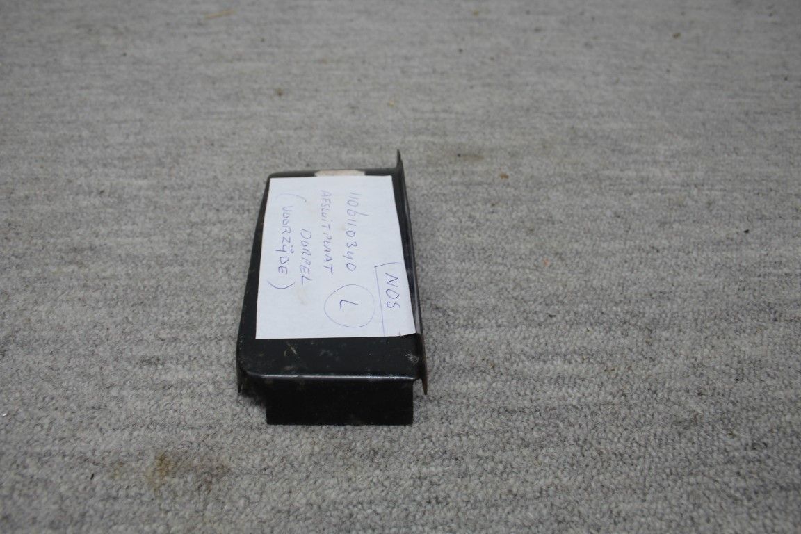 Afsluitplaat dorpel links