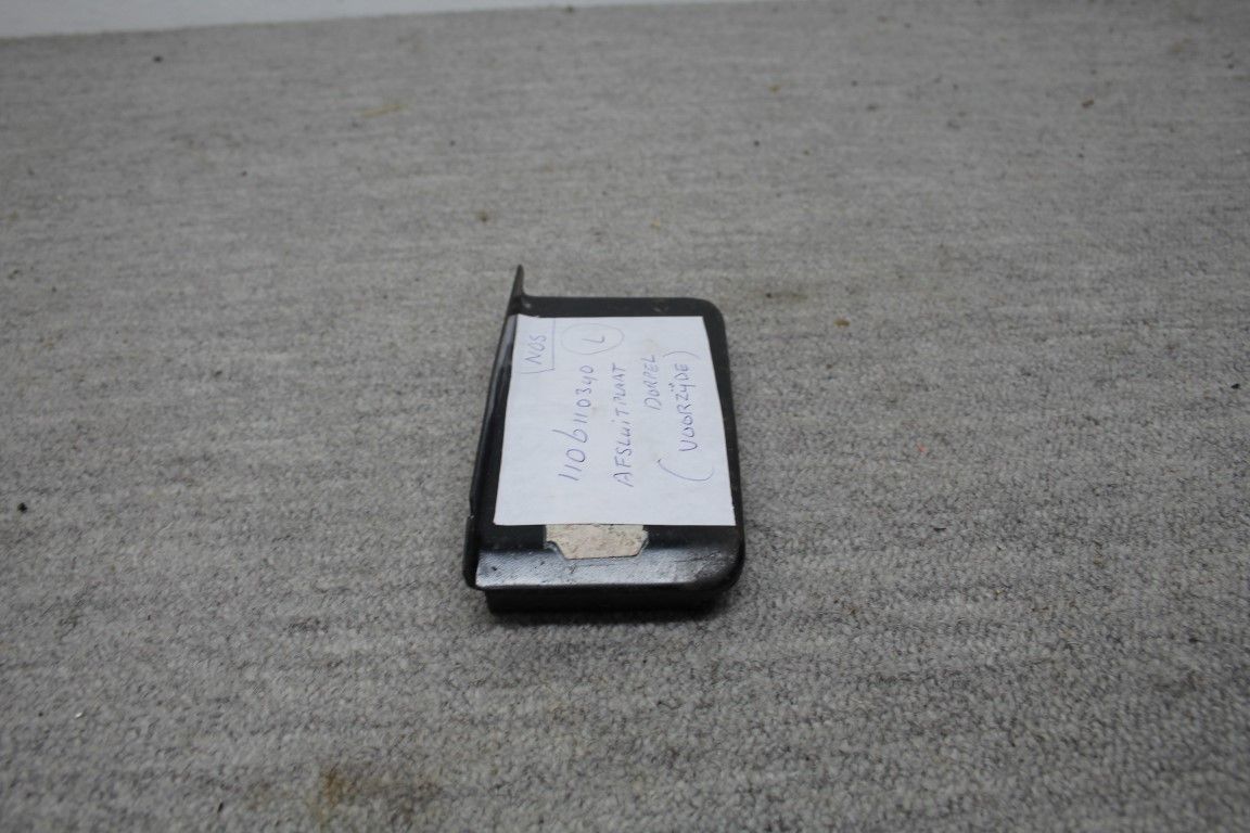 Afsluitplaat dorpel links