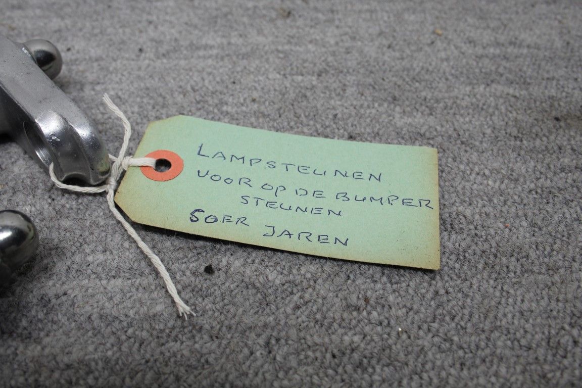 Lampsteunen voor op de bumper