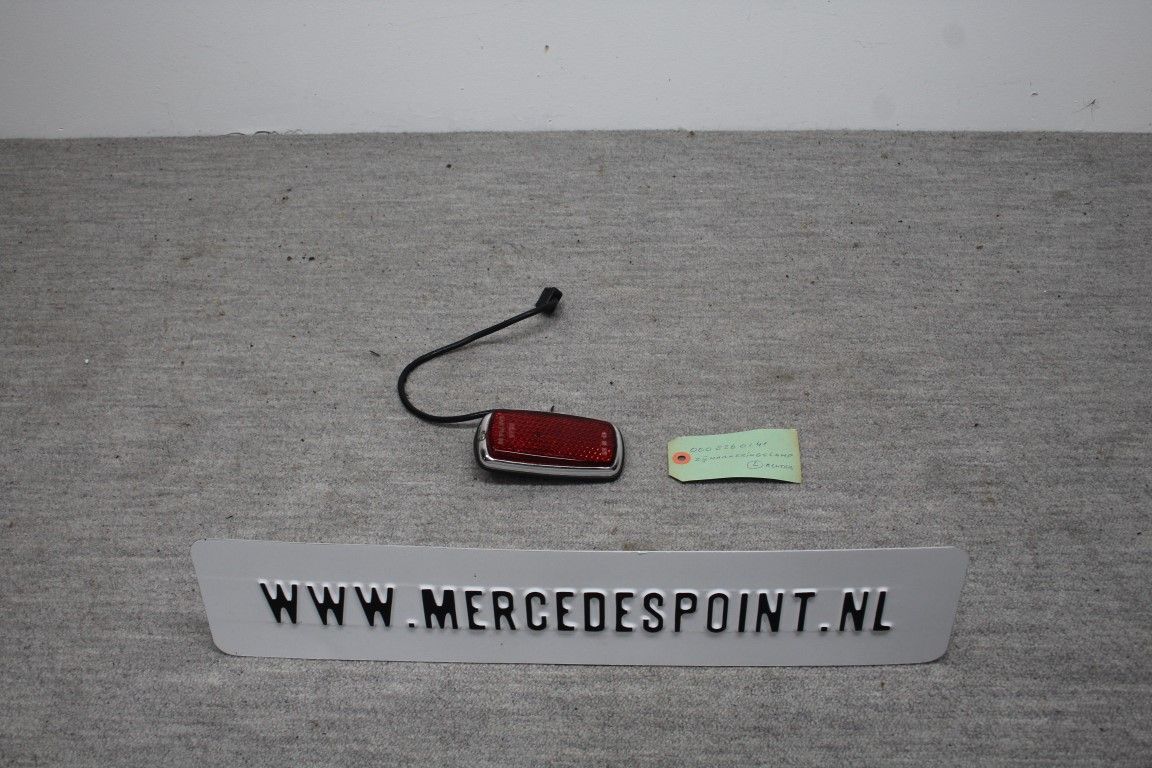 Zijmarkeringslamp L achter