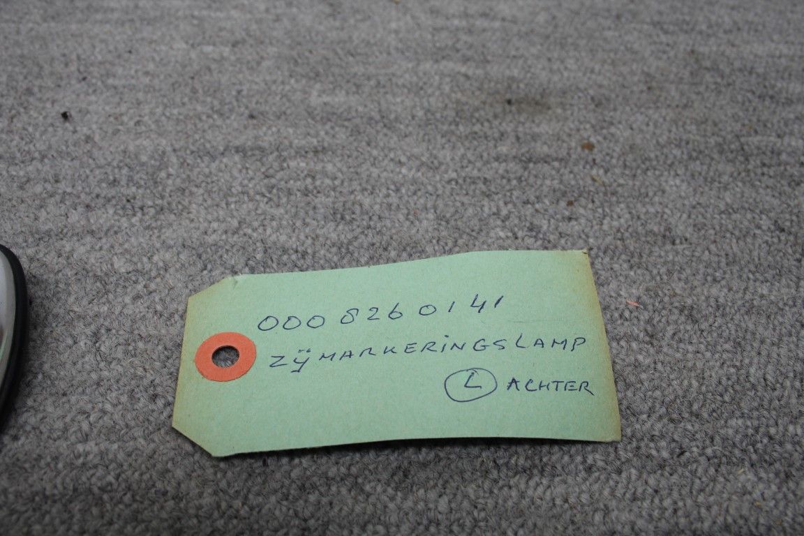 Zijmarkeringslamp L achter