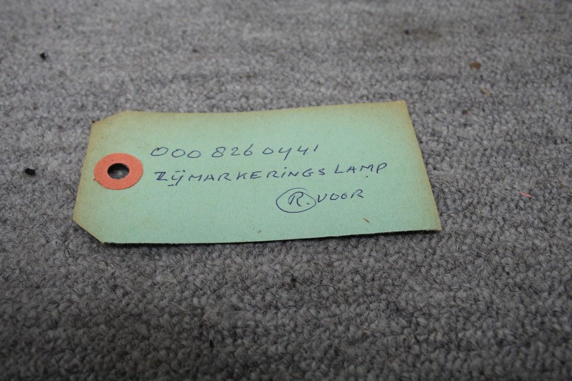 Zijmarkeringslamp R voor