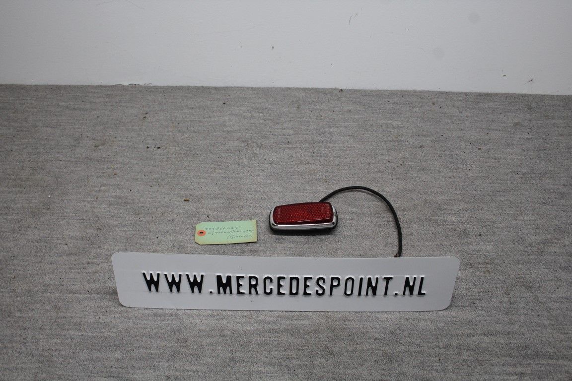 Zijmarkeringslamp R achter