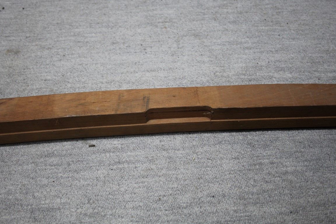 Houten lijst cabrio kap voorzijde Houten lijst cabrio kap voorzijde