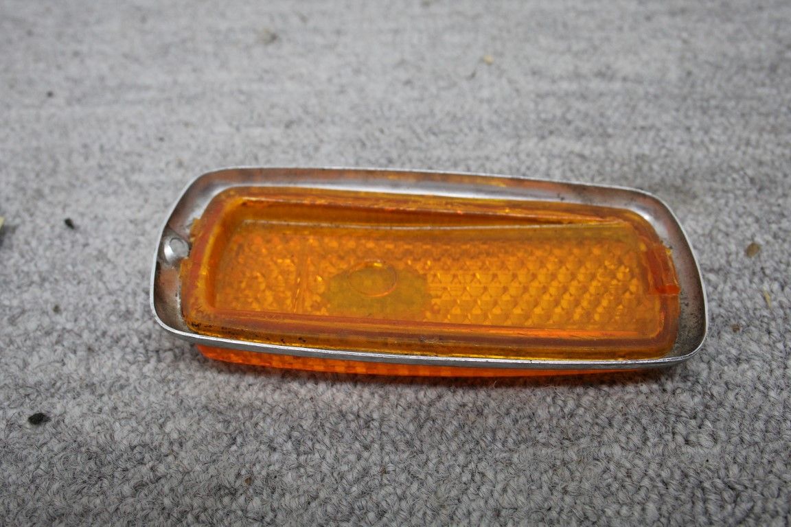 Zij markering oranje (voorzijde)