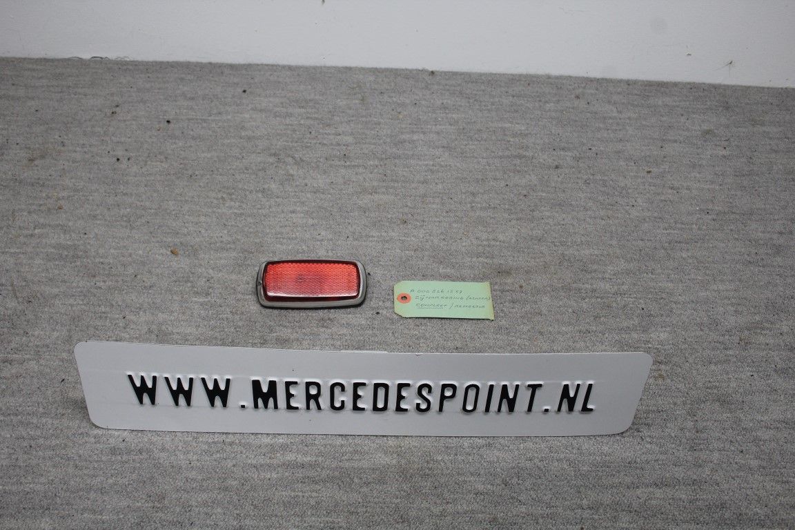 Zij markering achter (Rood) Zij markering achter (Rood)