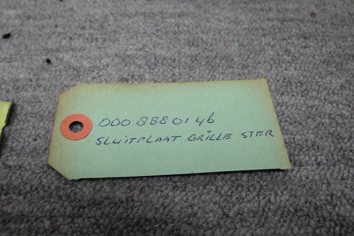 Sluitplaat grillester