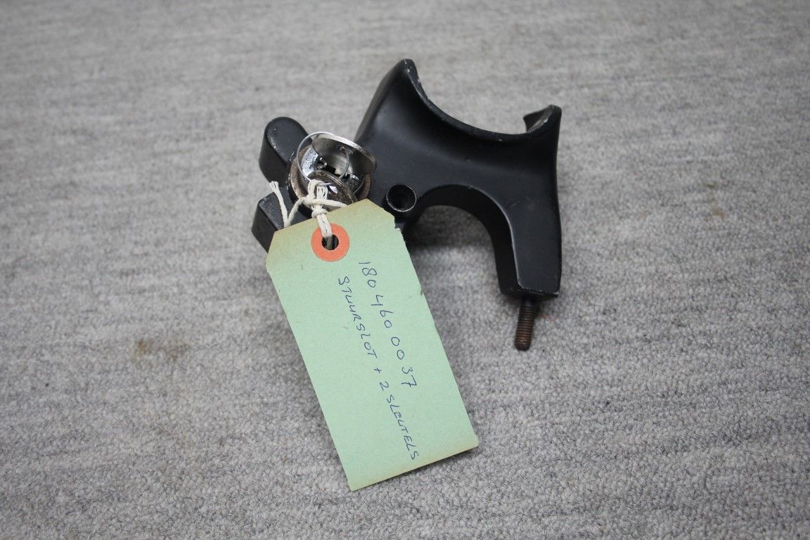 Contactslot met 2 sleutels