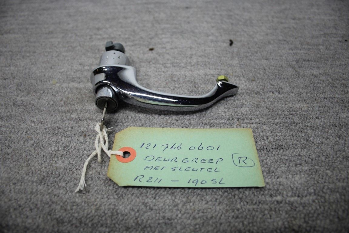 Deurgreep met sleutel