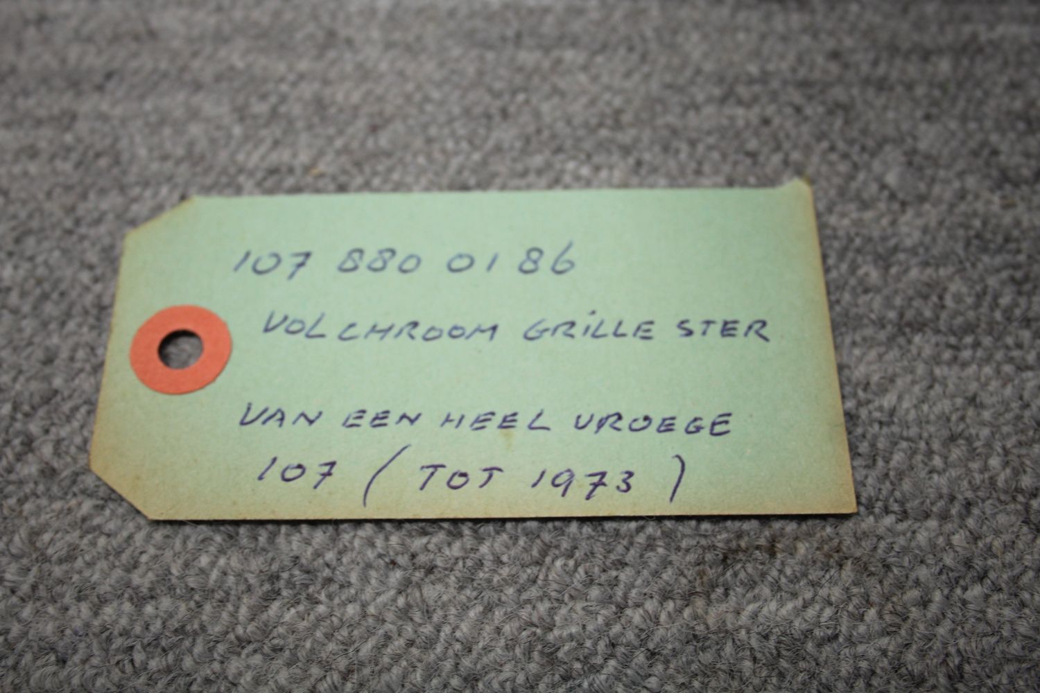 Vol chroom ster R 107 Vol chroom ster R 107