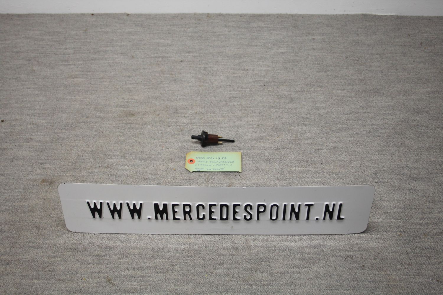 Deurschakelaar met vacuum Deurschakelaar met vacuum