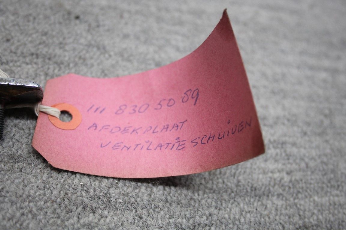 Afdekplaat ventilatieschuiven Afdekplaat ventilatieschuiven