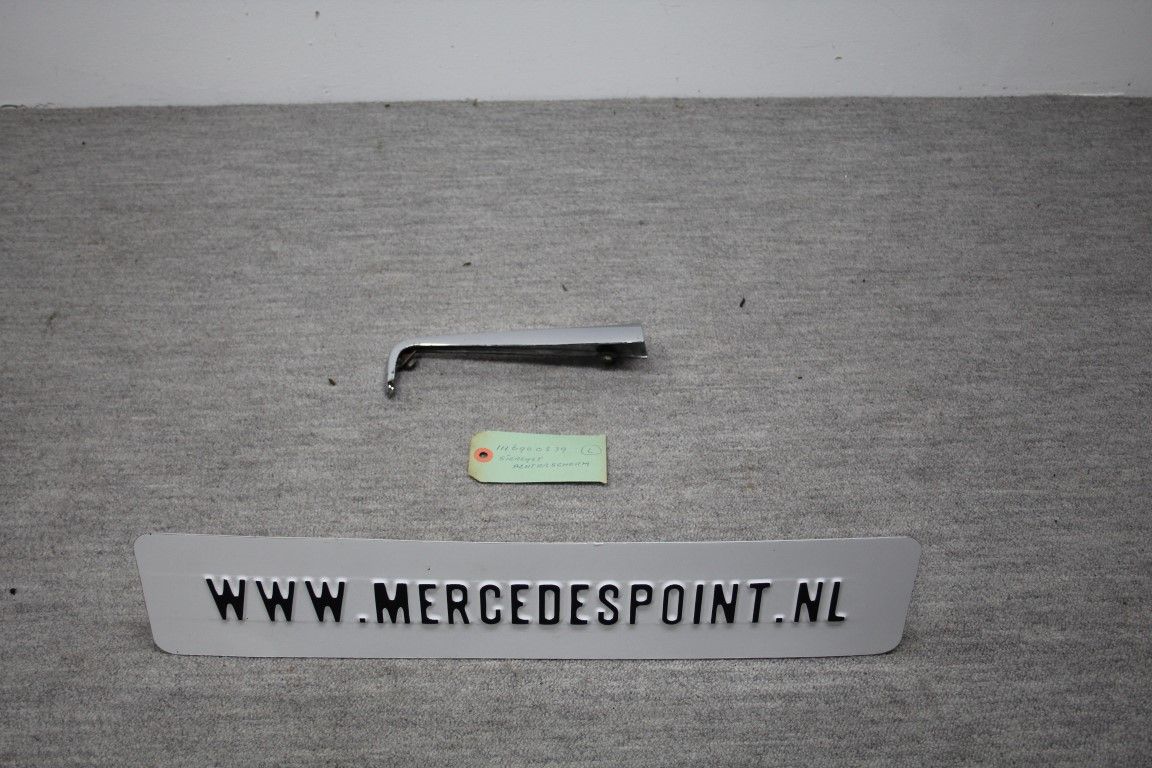 Sierlijst achter scherm links Sierlijst achter scherm links