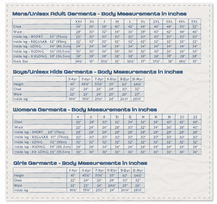 Size Guide