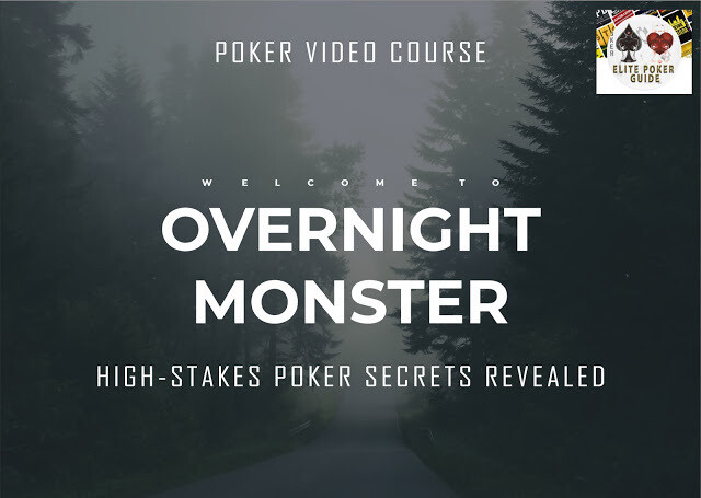 OVERNIGHT MONSTER: HIGH-STAKES POKER SECRETS REVEALED