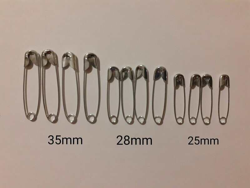 24 épingles à nourrice